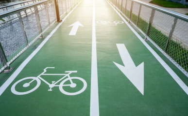 CYCLE TRACK MARKING